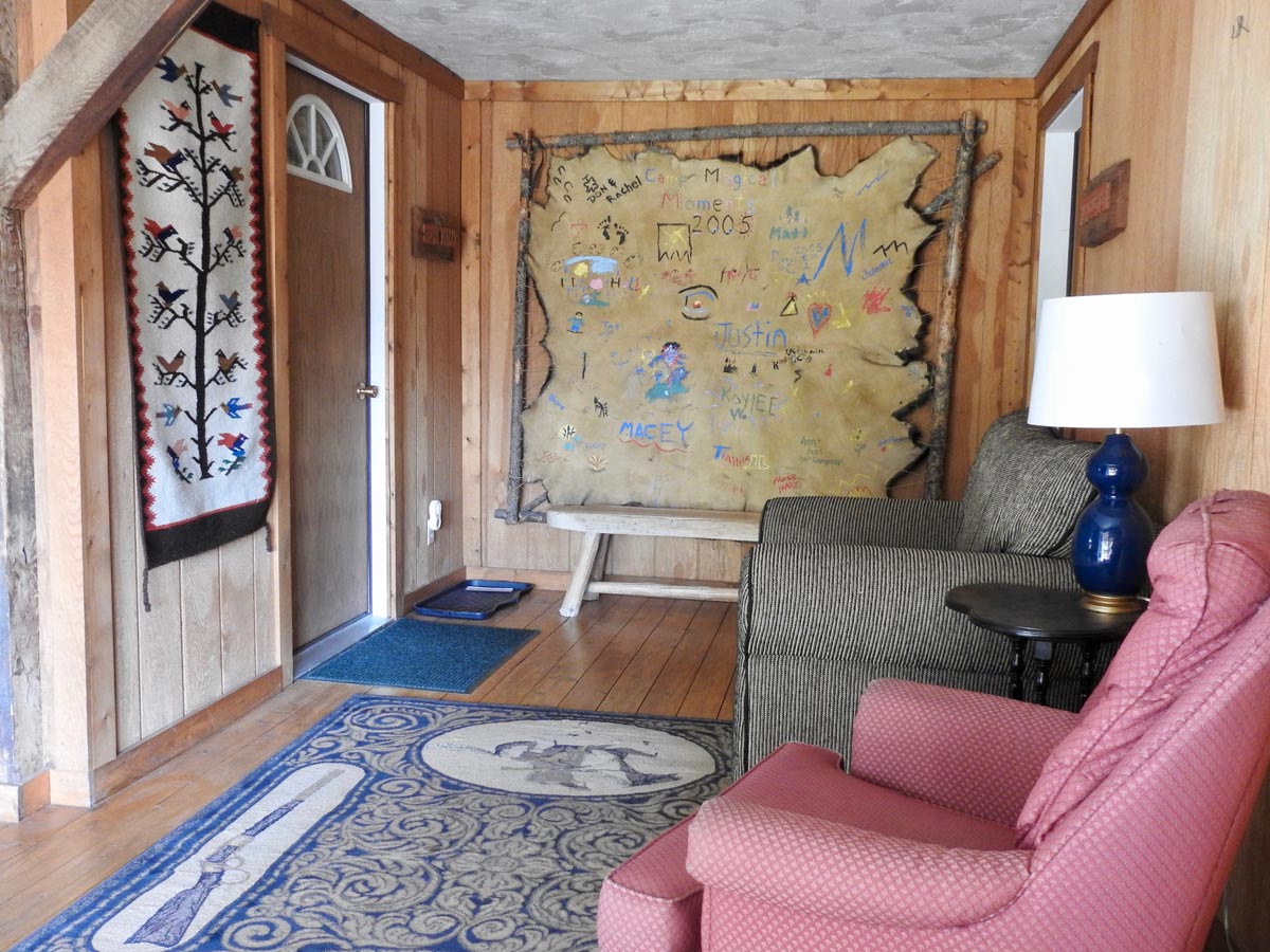 Barn - Downstairs Community Area - Group lodging swan valley idaho