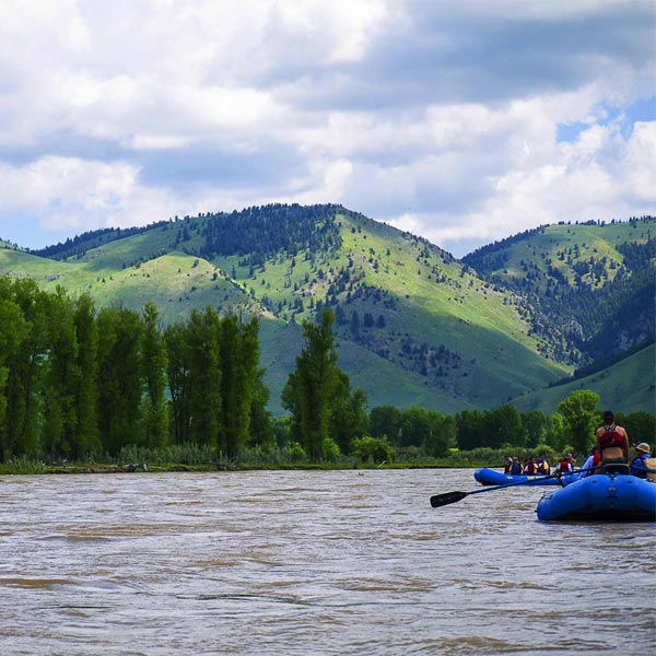 Scenic float trip